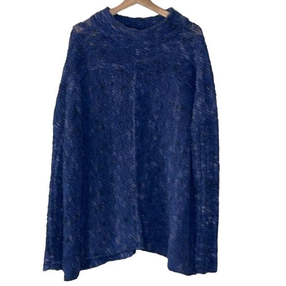 FREE PEOPLE NIGHTINGALE CHUNKY BOXY KNIT SWEATER SIZE M - Picture 1 of 9